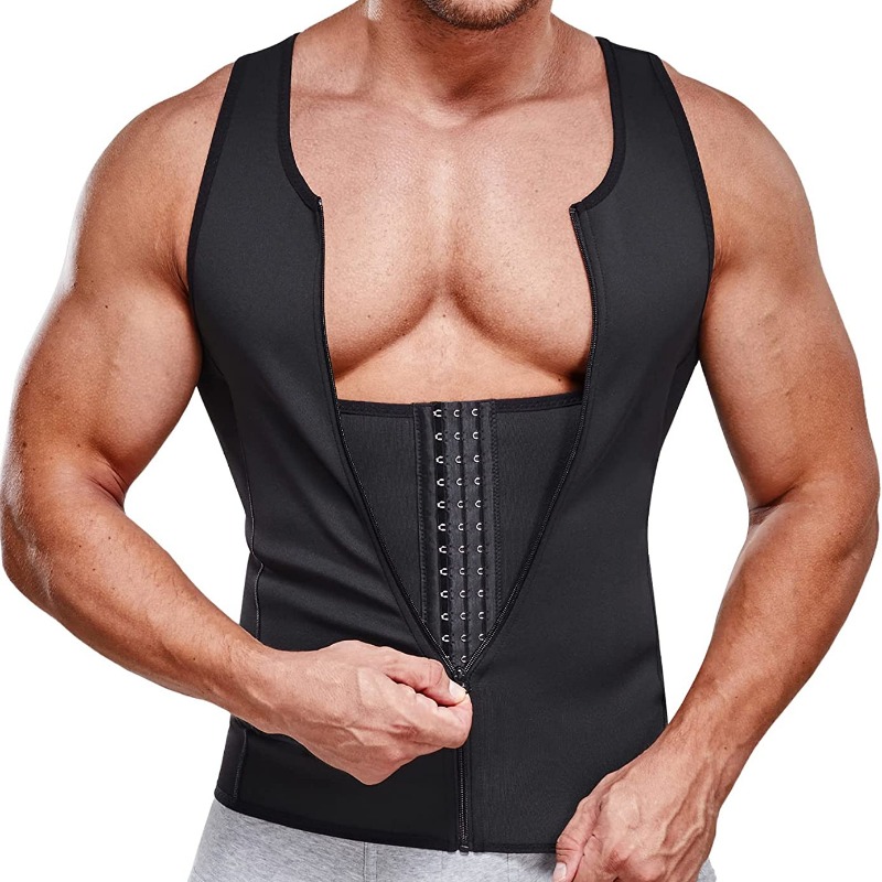 Crossfit Weight Vest - Qtree męski wyszczuplający podkoszulek do sauny